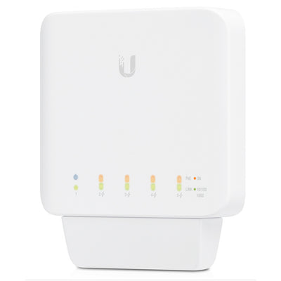 Ubiquiti Unifi USW-Flex-3 Indoor/Outdoor 5-Port Layer 2 Gigabit Switch with PoE Support - 3 Pack Operating Temperature -40 to 65°C