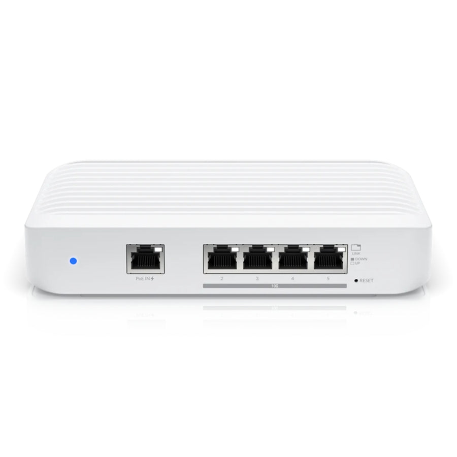 Ubiquiti UniFi USW-FLEX-XG 5-Port 10G L2 Managed Switch - 10GbE x4, 1GbE x1