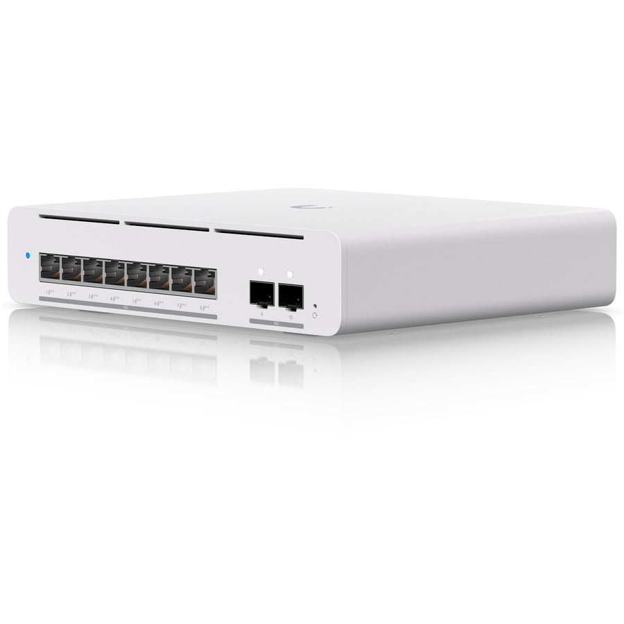 USW-Pro-XG-8-PoE - Ubiquiti UniFi Professional XG 8-port 10GbE Layer 3 Etherlighting PoE++ Switch