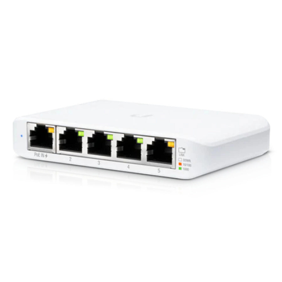 Ubiquiti USW-FLEX - UniFi Indoor/Outdoor 5-Port Gigabit 802.3af/at PoE Switch