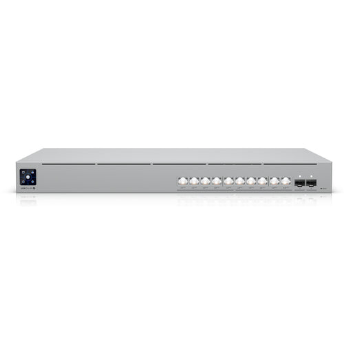 USW-Pro-XG-10-PoE - Ubiquiti UniFi Pro XG 10 PoE 1U, professional-grade 10-port, Layer 3 Etherlighting™ PoE+++ switch with (10) 10 GbE and (2) 10G SFP+ ports