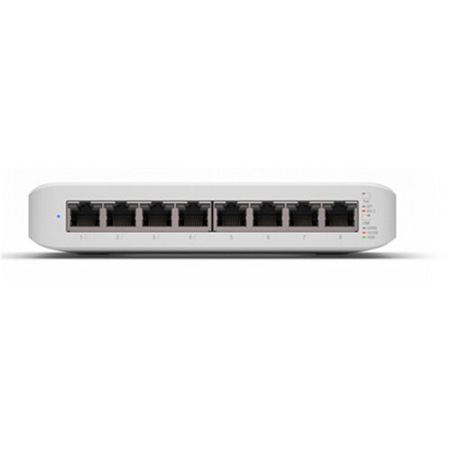 Ubiquiti USW-LITE-8-POE - 8-Port Gigabit Managed PoE Switch 4x PoE+ Ports 52W PoE Budget