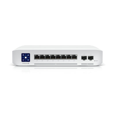 USW-Enterprise-8-PoE - Ubiquiti UniFi Switch Enterprise 8 PoE+ Switch with 2.5Gbe and SFP+