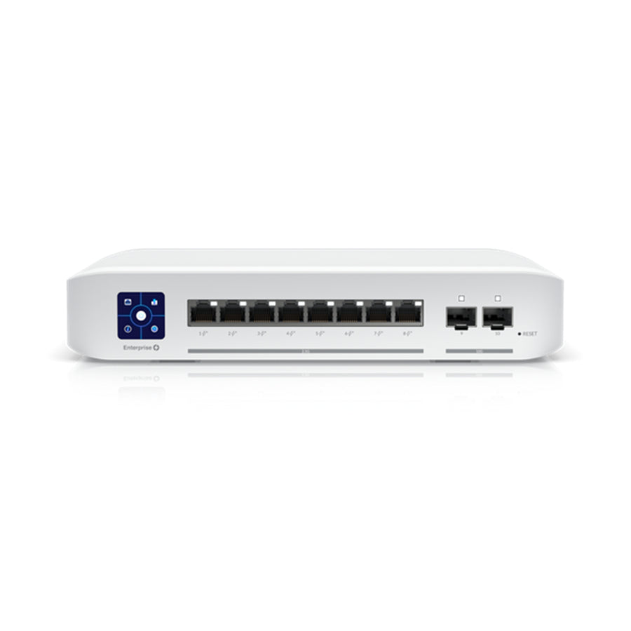 USW-Enterprise-8-PoE - Ubiquiti UniFi Switch Enterprise 8 PoE+ Switch with 2.5Gbe and SFP+