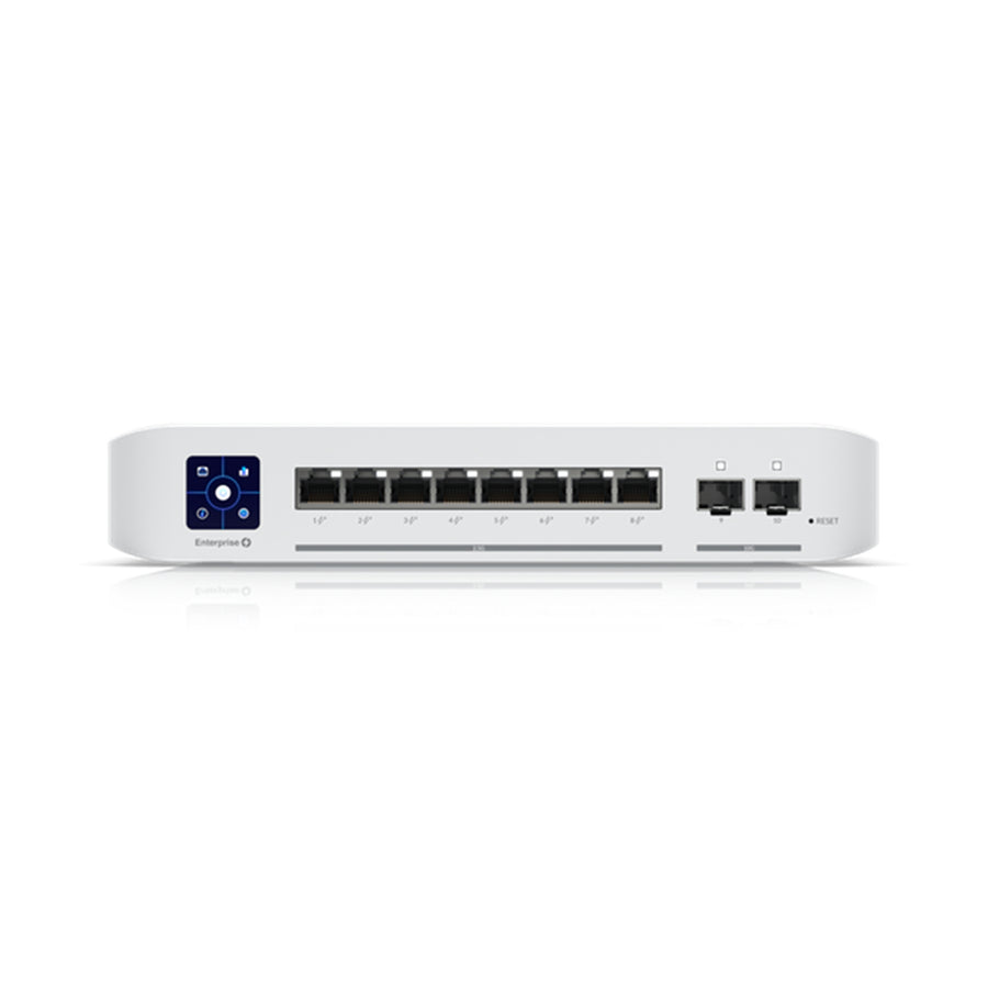 USW-Enterprise-8-PoE - Ubiquiti UniFi Switch Enterprise 8 PoE+ Switch with 2.5Gbe and SFP+