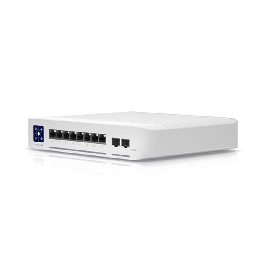 USW-Enterprise-8-PoE - Ubiquiti UniFi Switch Enterprise 8 PoE+ Switch with 2.5Gbe and SFP+