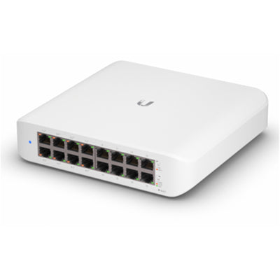USW-Lite-16-POE - Ubiquiti UniFi Desktop 16 Port Gigabit PoE Switch