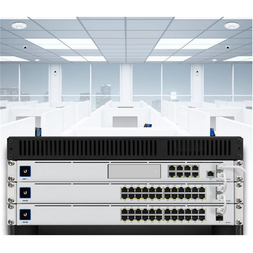 Ubiquiti UniFi USW-24-POE 26-Port Gigabit L2 Managed PoE Switch (95W) - SFP x2, 1GbE x8, 1GbE PoE+ x16