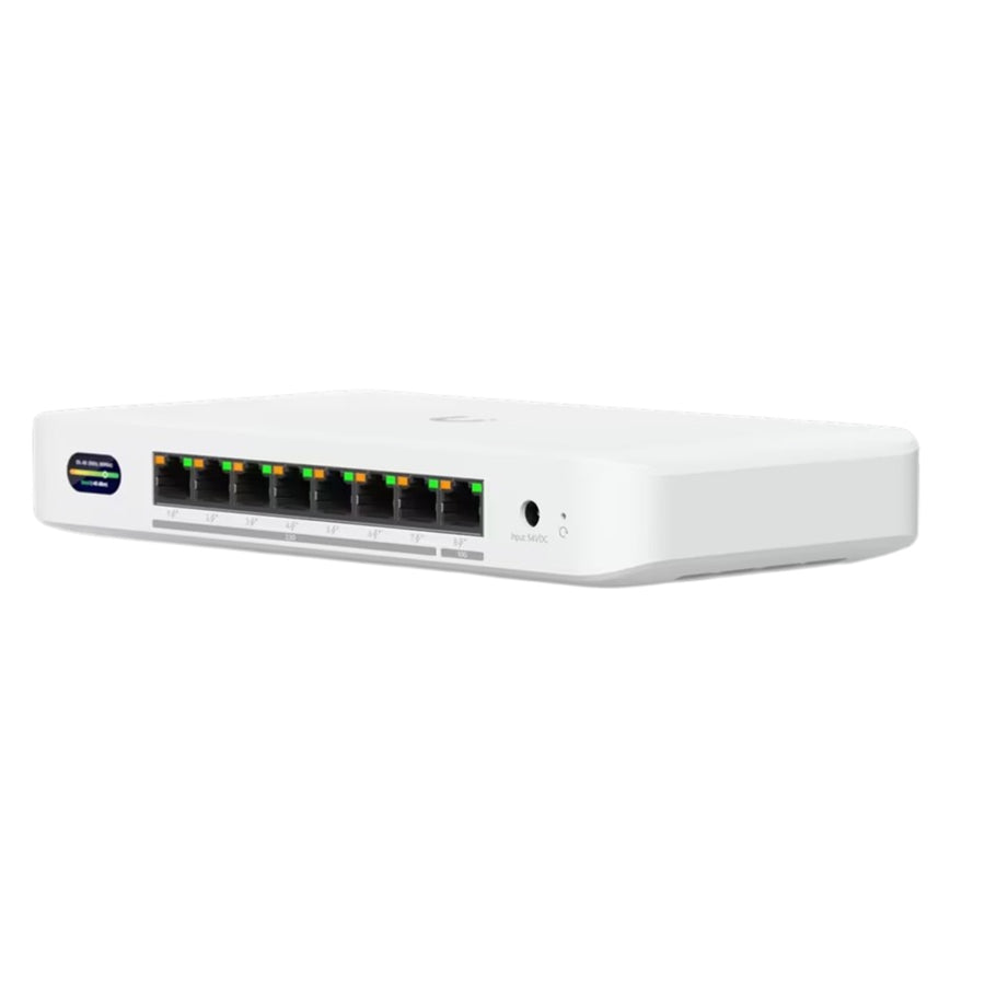 UDB-Switch - Ubiquiti UniFi Device Bridge 8 Port Multigigabit PoE+ Switch with Wi-Fi 7 Connectivity