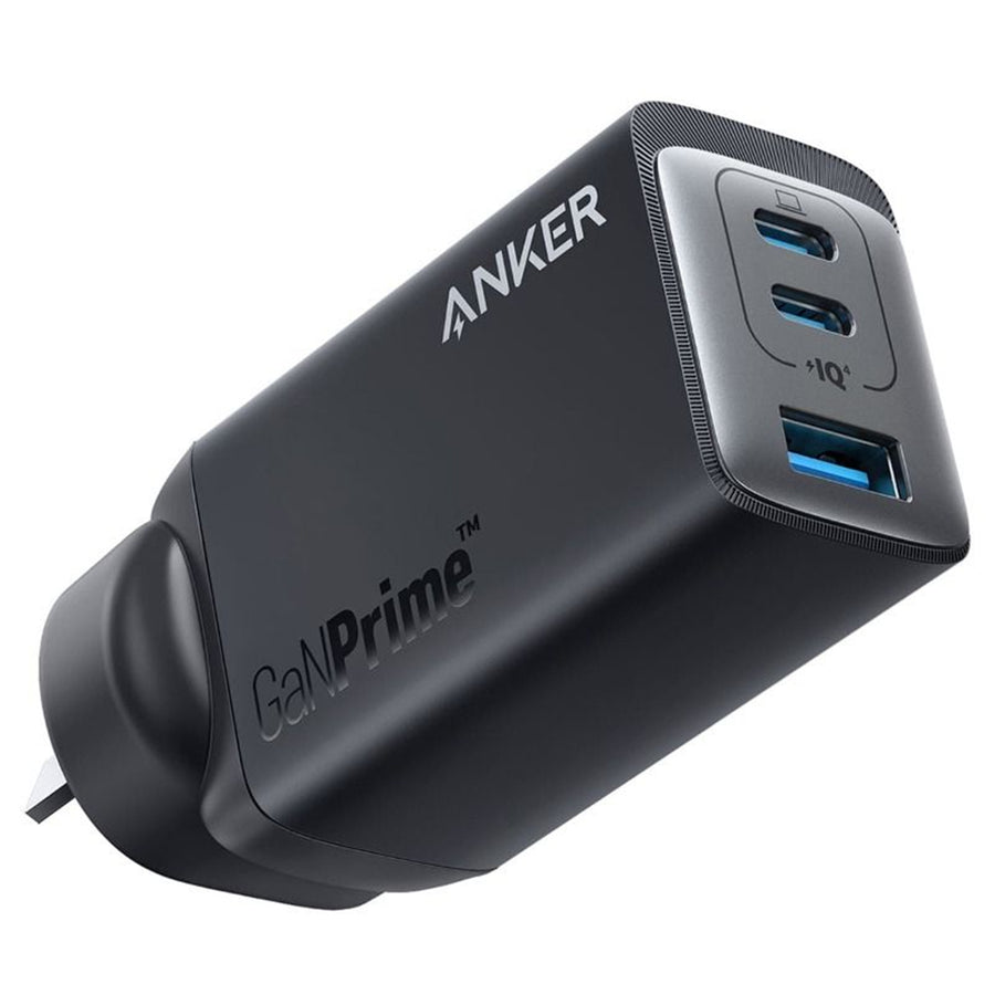 ANKER GaNPrime 65W 3-Port Wall Charger with USB-C to USB-C Cable