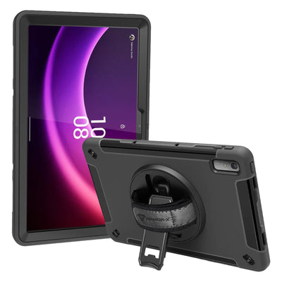Armor-X ( RIN  Series) RainProof Military Grade Rugged Tablet Case With Hand Strap & Kick-Stand  for Lenovo P11 (2nd Gen) TB350 Tablet