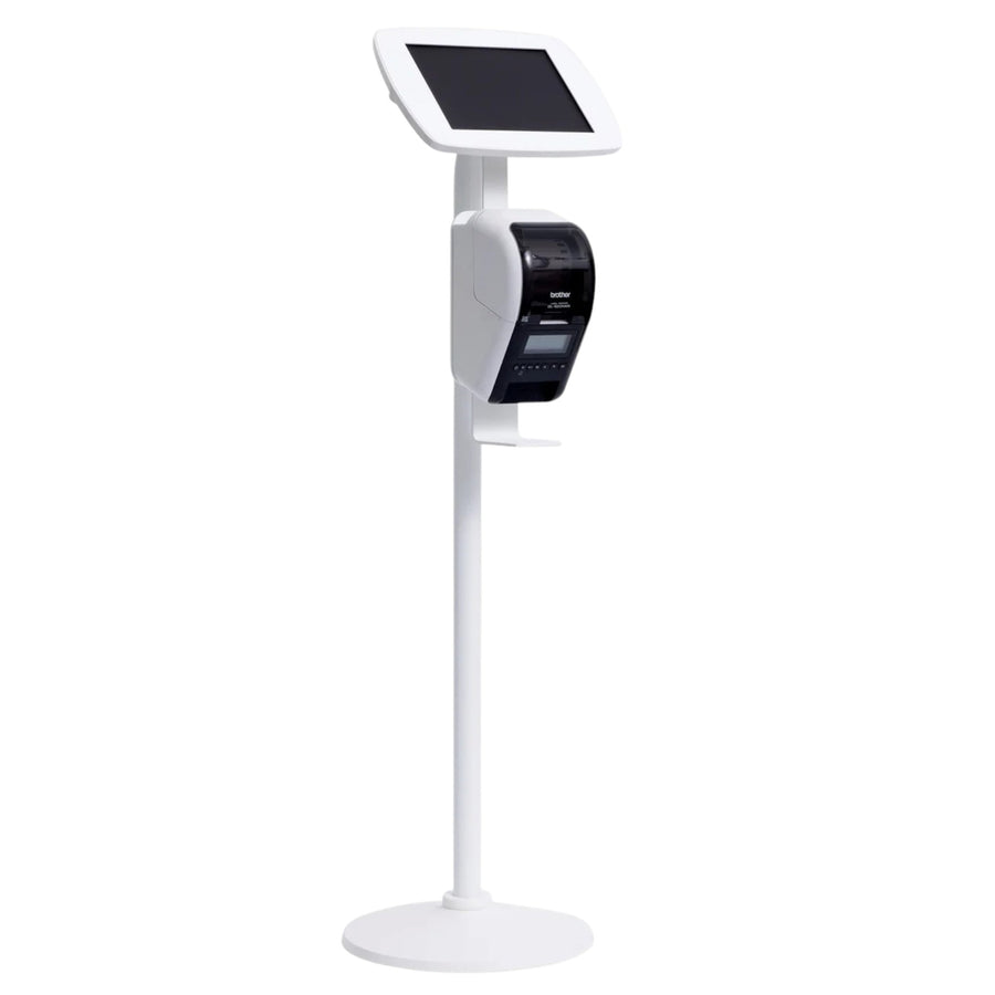 BP-FST/PRNT112-CCW - Bouncepad Floorstand + Brother Printer Bracket - iPad