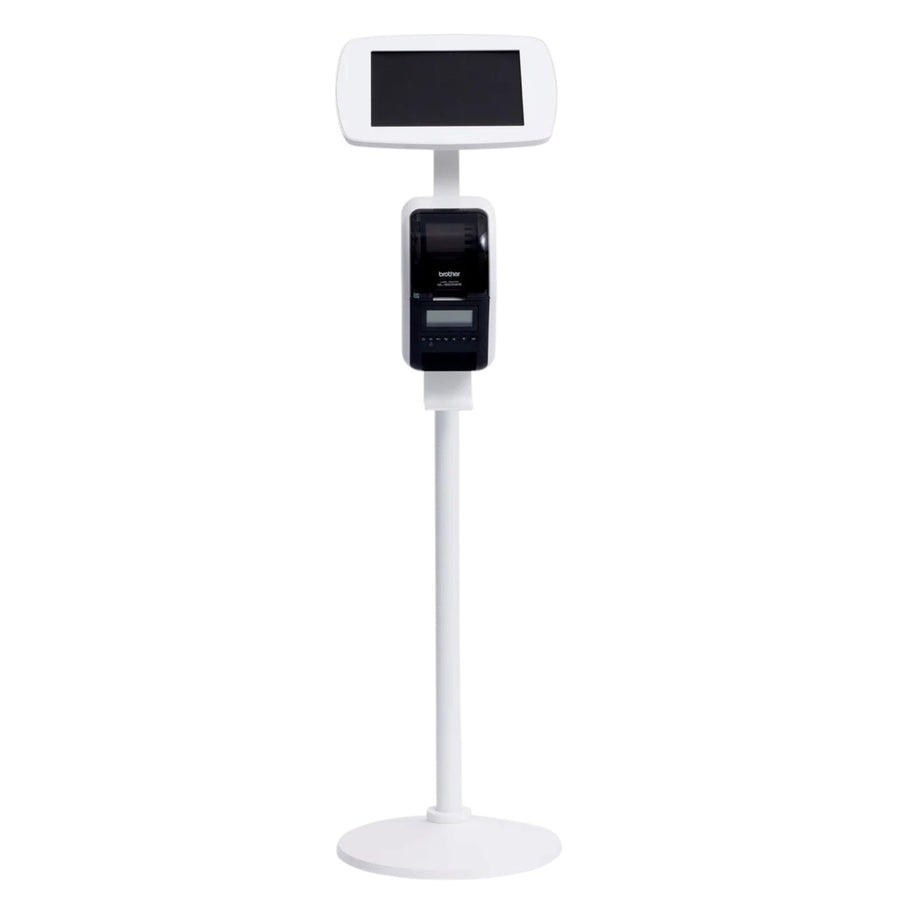 BP-FST/PRNT112-CCW - Bouncepad Floorstand + Brother Printer Bracket - iPad