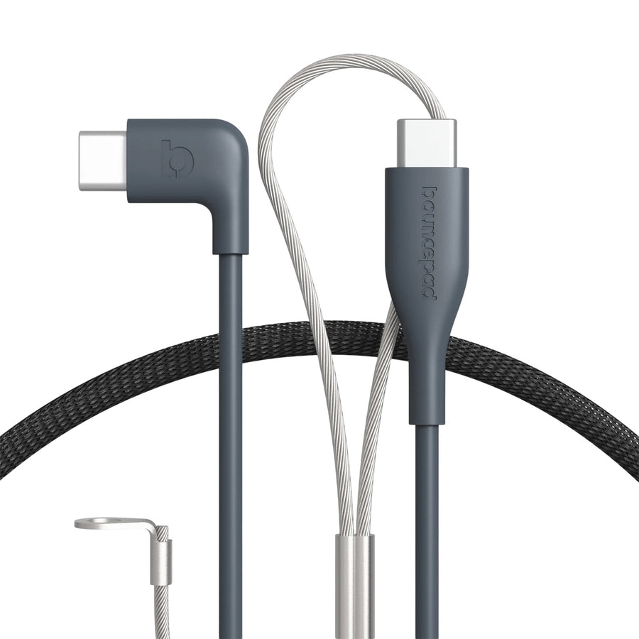 Bouncepad BP-CAB-LCABCCB-STR - Reinforced 2m USB-C to USB-C Charge Cable