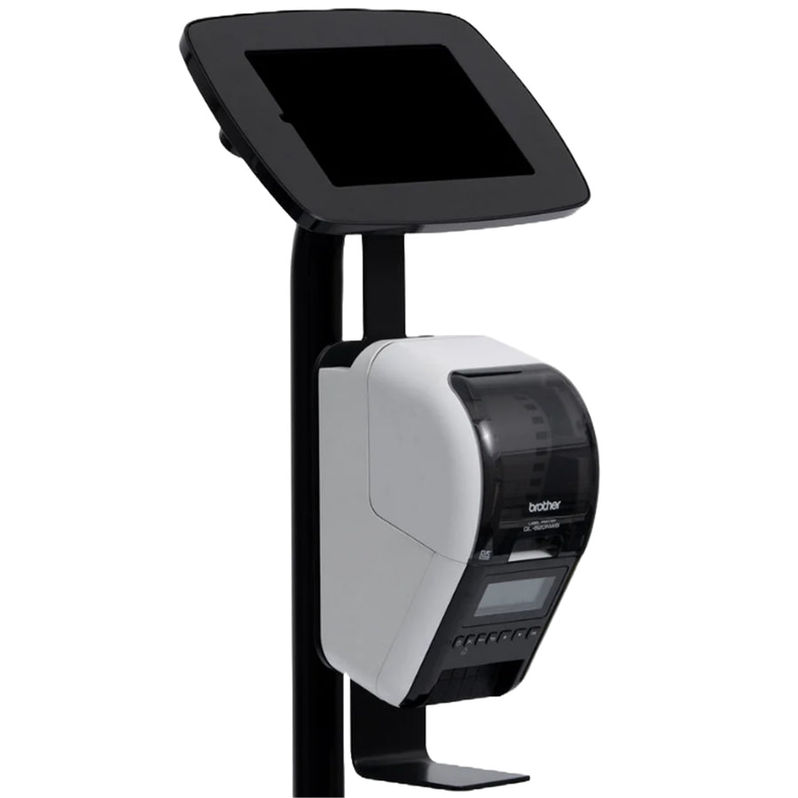 BP-FST/PRNT113-EEB – Bouncepad Floorstand + Brother Druckerhalterung – iPad