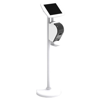 BP-FST/PRNT113-EEW - Bouncepad Floorstand + Brother Druckerhalterung - iPad