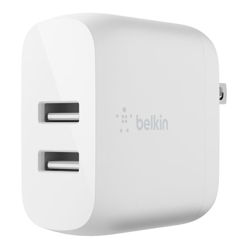 DUAL USB-A WALL CHARGER 24W