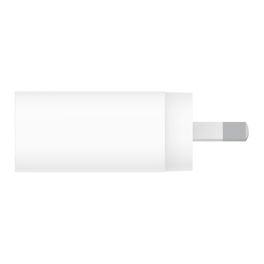 Belkin BoostCharge 25W USB-C PD 3.0 PPS Wall Charger with USB-C Cable - White