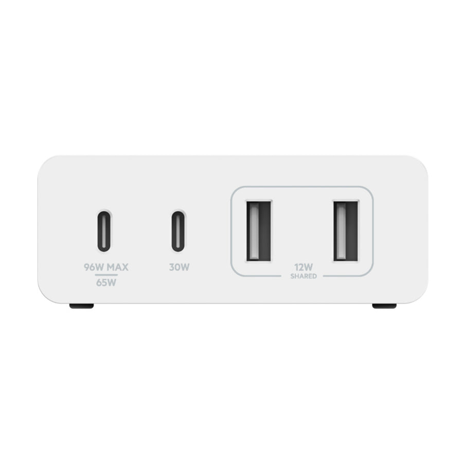 Belkin BoostCharge Pro 108W 4-Port GaN USB-C Charger - White