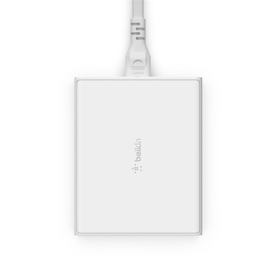 Belkin BoostCharge Pro 108W 4-Port GaN USB-C Charger - White