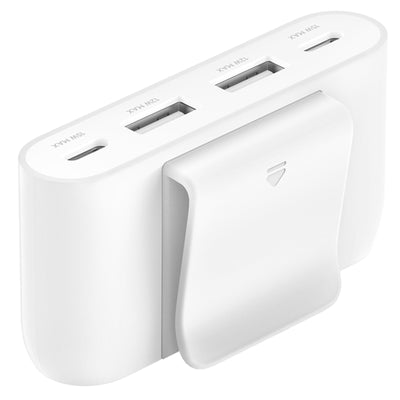 Belkin BoostCharge 4-Port-USB-Stromadapter (Nur zum Laden, nicht zur Datenübertragung)