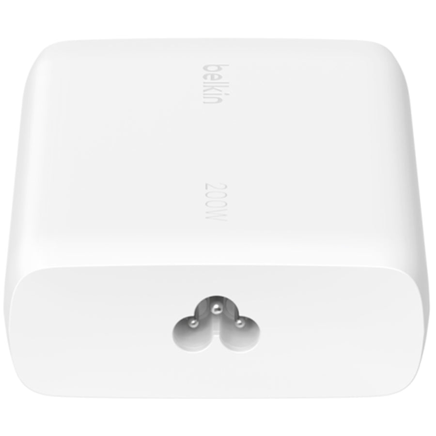 Belkin BoostCharge Pro 200W 4-Port USB-C Charger with GaN (140 + 60W) - White