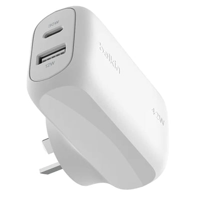 Belkin 42W Dual USB-A & USB-C Wandladegerät