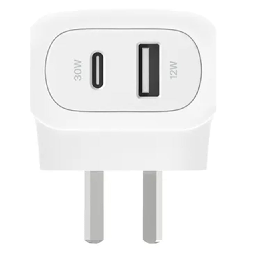 Belkin 42W Dual USB-A & USB-C Wall Charger