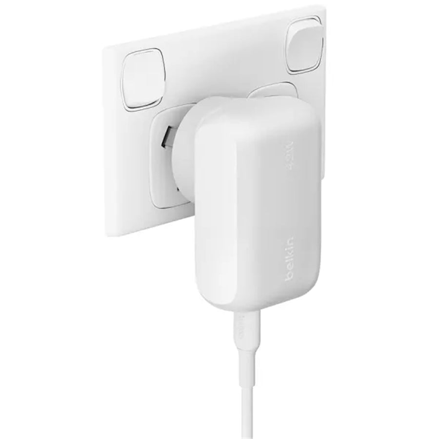 Belkin 42W Dual USB-A & USB-C Wall Charger