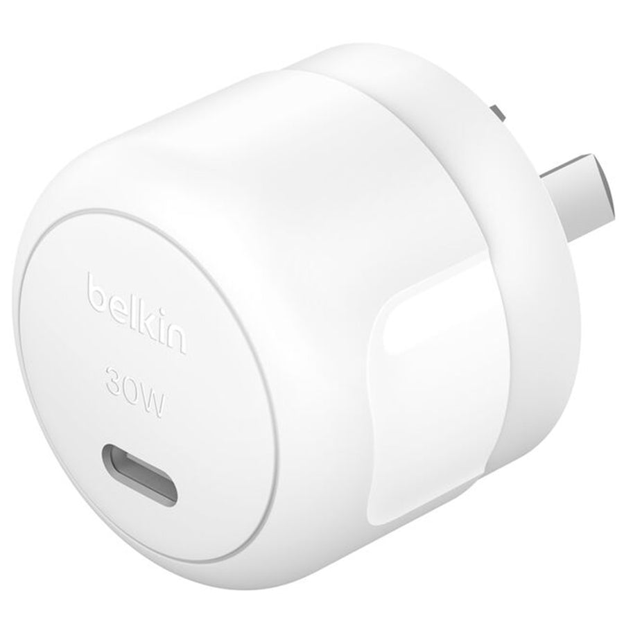 Belkin BoostCharge Compact USB-C Wall Charger 30W with USB-C to USB-C Cable