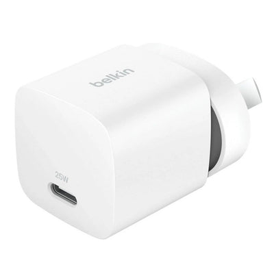 Belkin BOOSTCHARGE USB-C PD 3.1 PPS Ladegerät (weiß) Single 25W