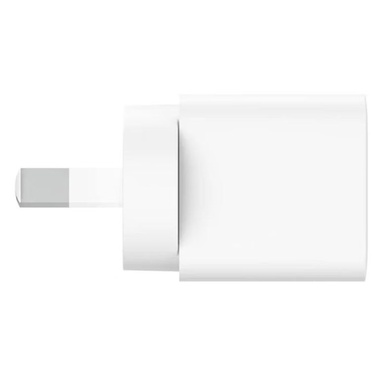 Belkin BOOSTCHARGE USB-C PD 3.1 PPS Wall Charger with USB-C cable (White) Single 25W