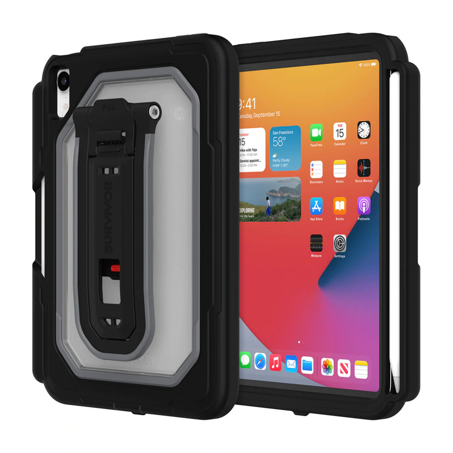 GIPD-030-BLK - Survivor All-Terrain for iPad mini 6 - Black