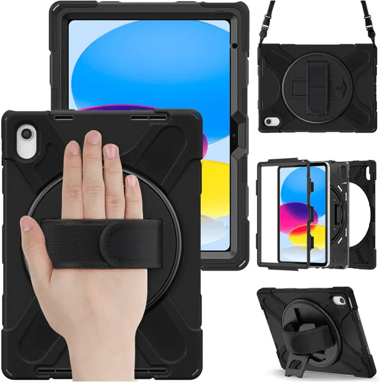 Generic - Grip Case AR-G119 - Shoulder and Hand Strap Case - iPad 11 (A16)