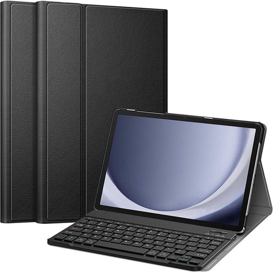 Generic - Grip Case AR-KBLB229 - Bluetooth Keyboard with Leather Folio for Galaxy Tab A11+ (2025)