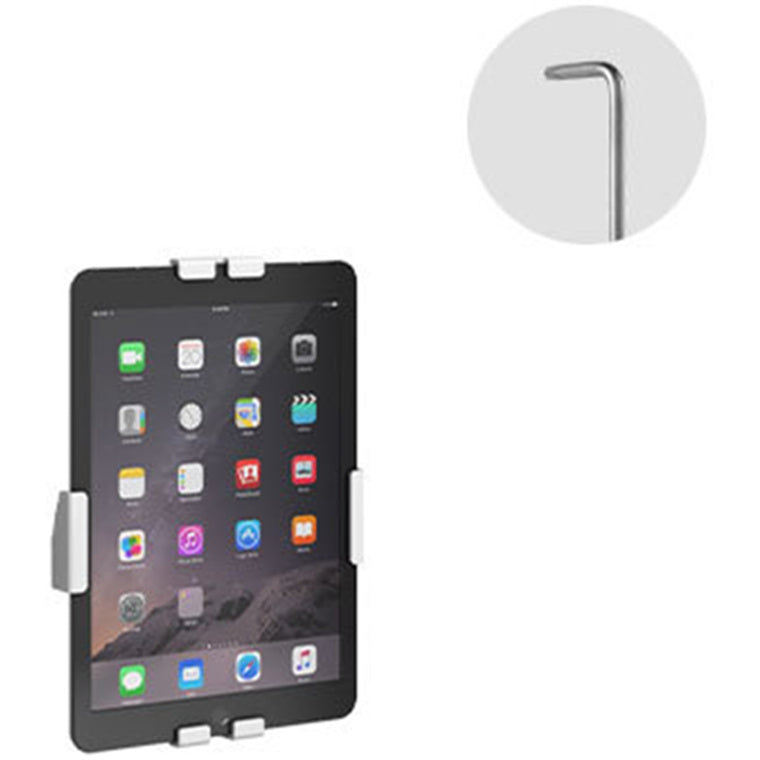KONIC Universal Anti-Theft Tablet Wall Mount - Security Lock - Silicone EVA Pad - Compatible with most 7.9"-11" Apple iPad and Samsung Galaxy Tablet