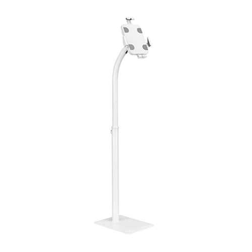 KONIC Universal Anti-Theft iPad Tablet Floor Stand - Height Adjustable - Security Lock - Silicone EVA Pad - Compatible with most 7.9"-11" Apple iPad and Samsung Galaxy Tablet