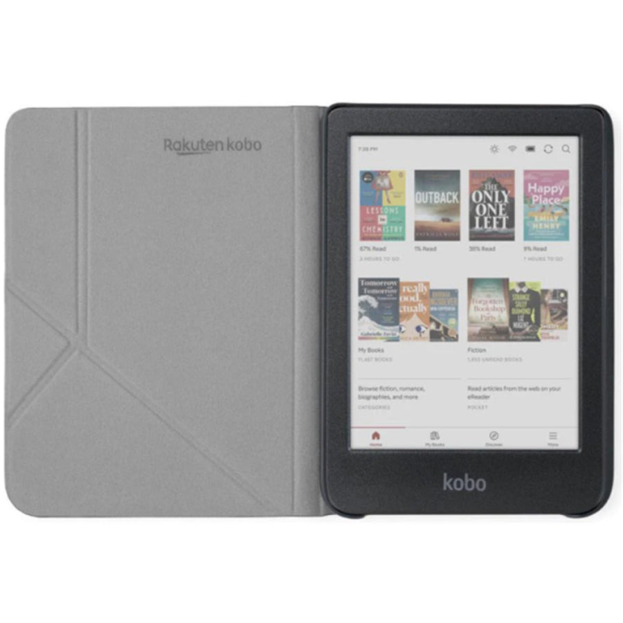 N365-AC-GR-E-PU - KOBO CLARA BW/COLOUR MISTY GREEN SLEEPCOVER