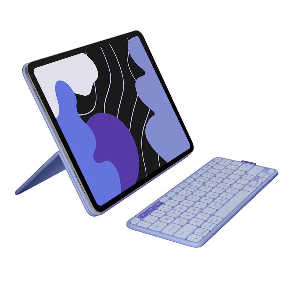 Logitech Flip Folio iPad Pro 13-inch (M4 & M5) & iPad Air 13-inch (M2 & M3) - Lilac