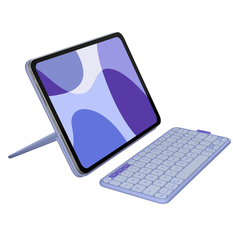 Logitech Flip Folio for iPad Pro 11-inch (M4 & M5), iPad Air 11-inch (M2, M3 & M4) and iPad Air (5th generation) - Lilac