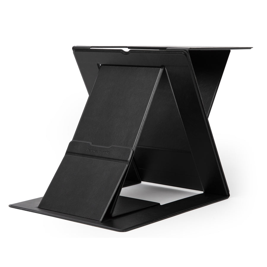 MOFT Sit-stand Laptop Desk & Tablet Holder - Black Sit-Stand Laptop Desk, Adjustable Ergonomic Laptop Stand & Standing Desk Converter