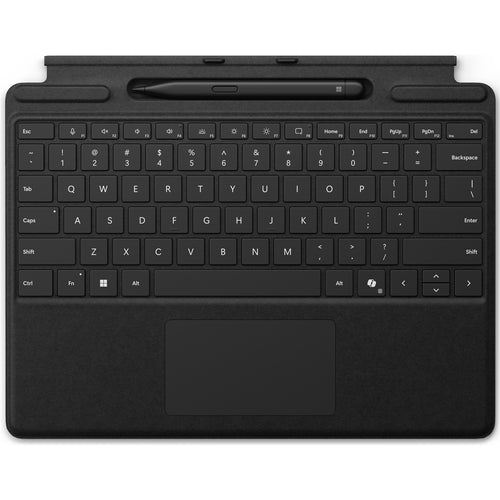 Microsoft Surface Pro Keyboard 13-Inch Bundle with Slim Pen (Black) for Surface Pro 13" ( 12/11/10th Edition)