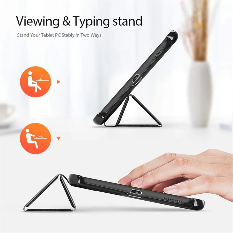 NICE Slim Light Folio Cover - (Black)  Case for Lenovo  M10 Plus 2K 3rd Gen  (TB 128)