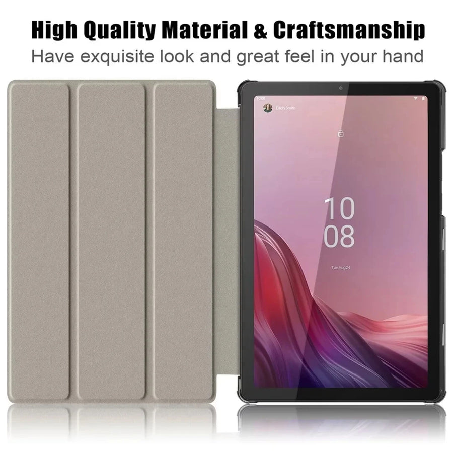 NICE Slim Light Folio Cover - (Black)  Case for Lenovo  M9  9" Tablet   (TB 310)