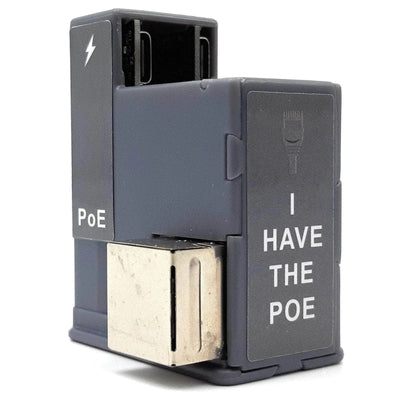 POE Texas PT-AT-USBC-JB-Lightning - Lightning to Ethernet Adaptor 25 Watt Output Compatible with IEEE 802.3at Switch or Injector