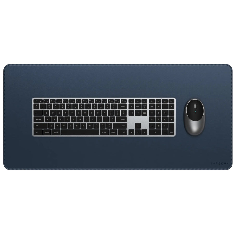 SATECHI ST-LPDMB Vegan-Leather Premium Desk Mat - Navy