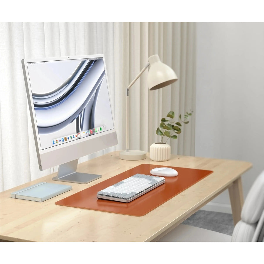 ST-LPDMN - Satechi Vegan-Leather Premium Desk Mat (Brown)