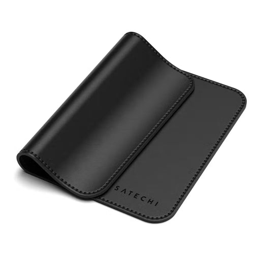 SATECHI ST-LMPK - Premium Vegan Leather Mouse Pad - Black