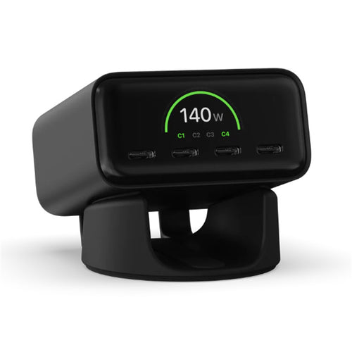SATECHI ChargeView 140W Desktop Charger (Space Black)