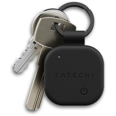 ST-LKCFK - Satechi Vegan-Leather FindAll Keychain (Black)